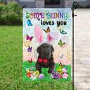 Black Labrador Easter Some Bunny Loves You Religious Happy Easter ative Easter Garden Flag Black Labrador Easter Some Bunny Loves You Religious Happy Easter ative Easter Garden Flag