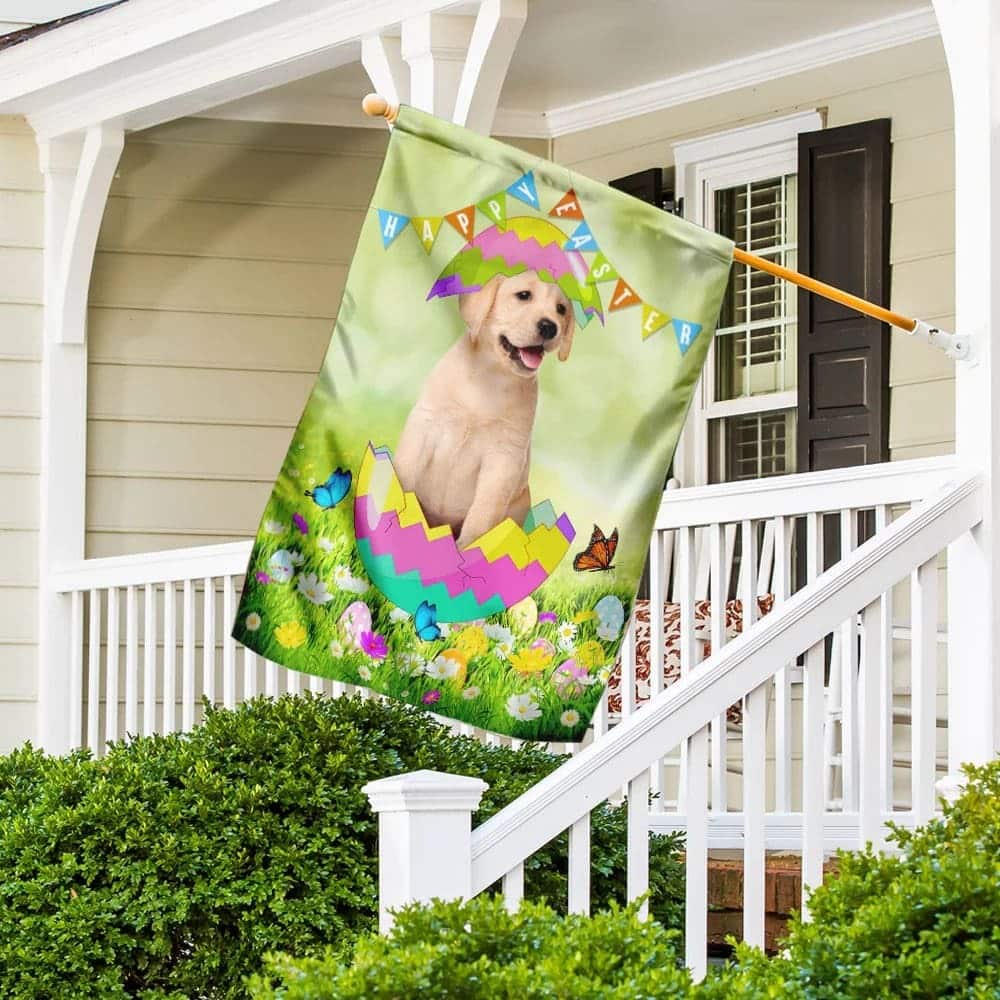 Labrador Retriever Egg Easter Religious Happy Easter ative Easter Garden Flag Labrador Retriever Egg Easter Religious Happy Easter ative Easter Garden Flag