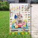 Happy Easter Bunny Truck Easter Religious Christian Easter Garden Flag Happy Easter Bunny Truck Easter Religious Christian Easter Garden Flag