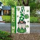 Welcome St Patricks Day Gnomes St Gnomes Religious St Patrick's Day St Patrick's Day Garden Flag