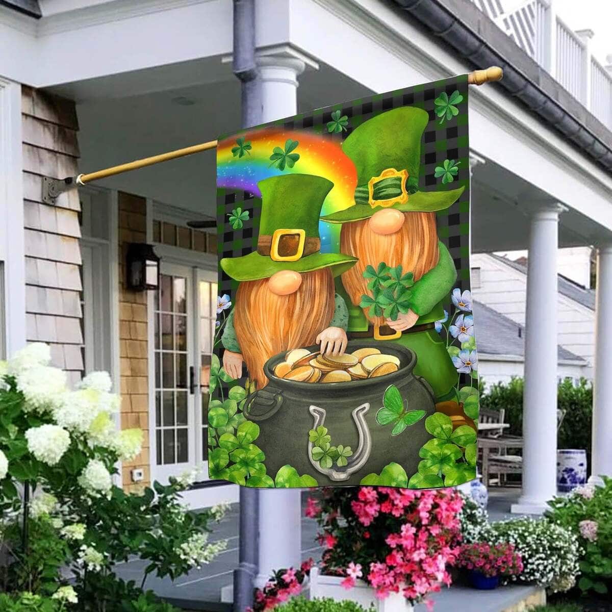St Patricks Day Leprechaun Gnome Shamrock Gold Religious St Patrick's Day St Patrick's Day Garden Flag St Patricks Day Leprechaun Gnome Shamrock Gold Religious St Patrick's Day St Patrick's Day Garden Flag