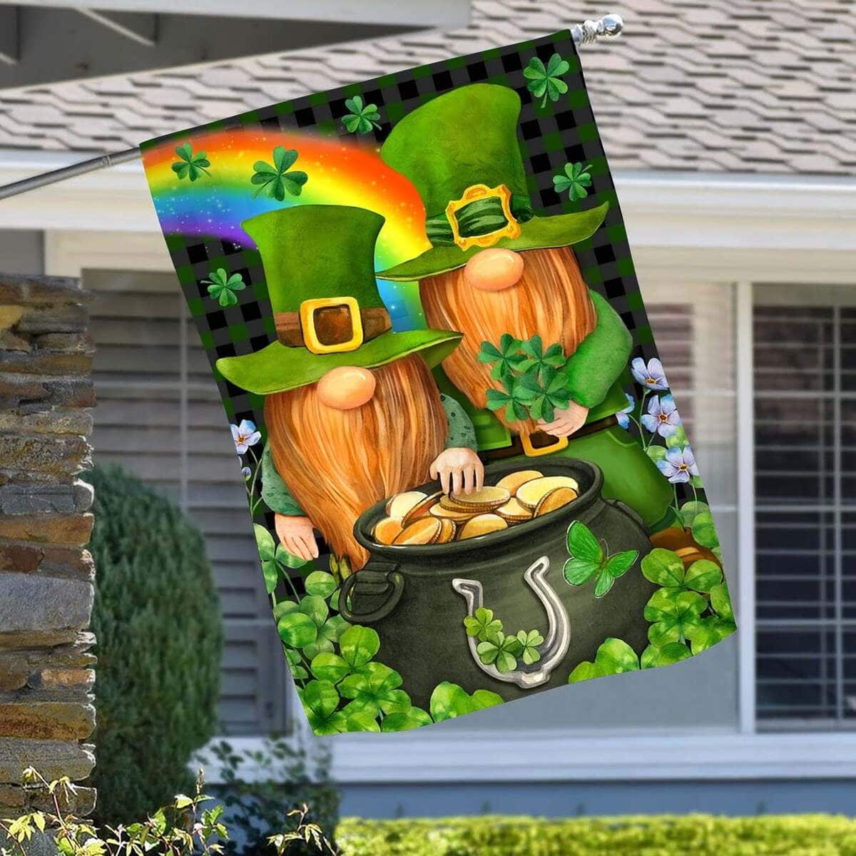 St Patricks Day Leprechaun Gnome Shamrock Gold Religious St Patrick's Day St Patrick's Day Garden Flag St Patricks Day Leprechaun Gnome Shamrock Gold Religious St Patrick's Day St Patrick's Day Garden Flag