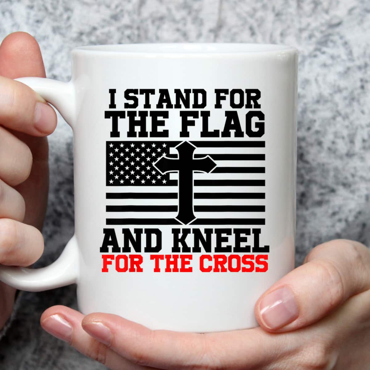I Stand For The Flag And Kneel For The Cross Flag Religious 4th Of July T-Shirt I Stand For The Flag And Kneel For The Cross Flag Religious 4th Of July T-Shirt