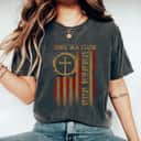 One Nation Under God USA Flag Christian Faith Family Freedom 4th Of July T-Shirt One Nation Under God USA Flag Christian Faith Family Freedom 4th Of July T-Shirt
