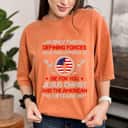 Two Defining Forces Jesus Christ And The American Veteran T-Shirt Two Defining Forces Jesus Christ And The American Veteran T-Shirt