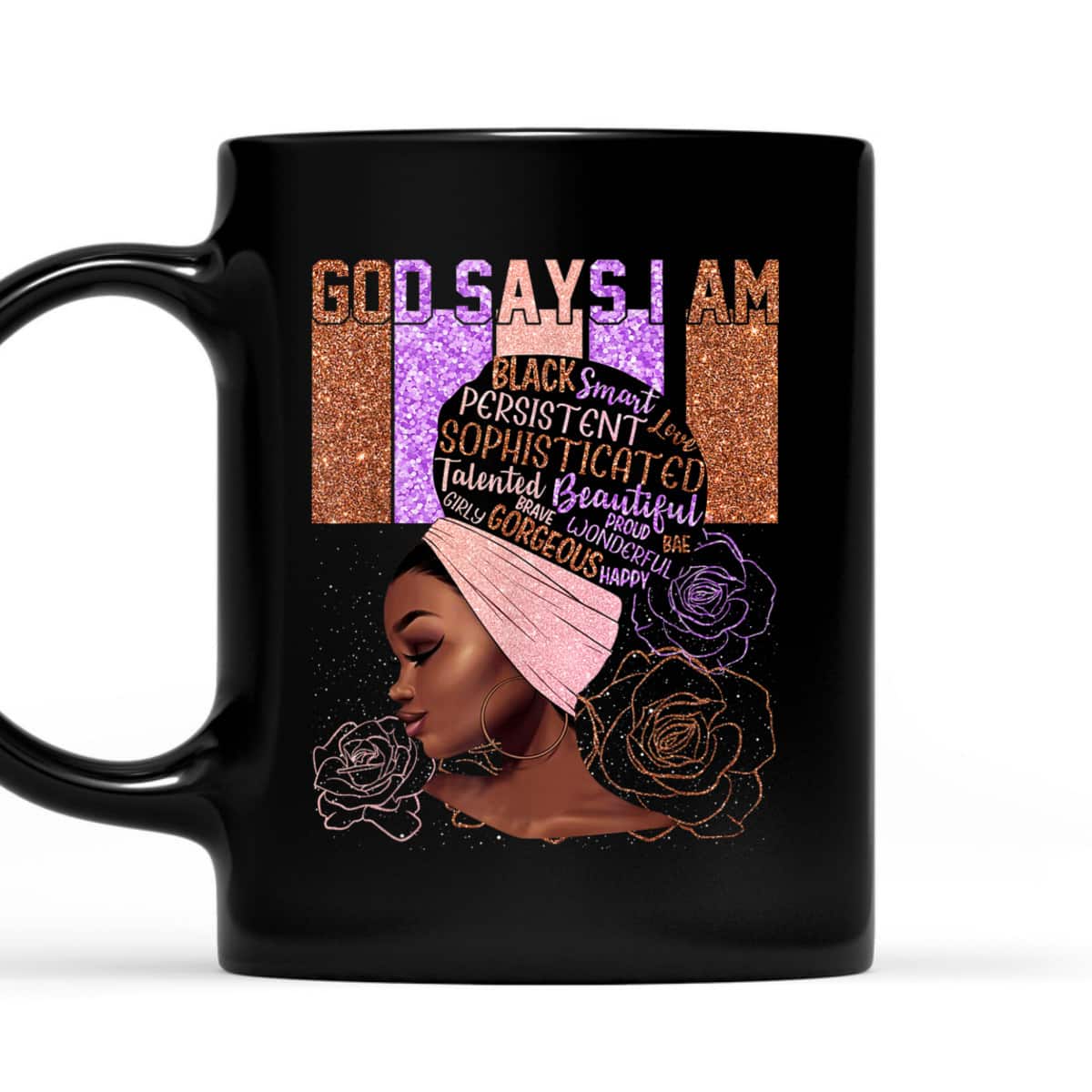 God Says I Am Black Christian Melanin Black History T-Shirt God Says I Am Black Christian Melanin Black History T-Shirt