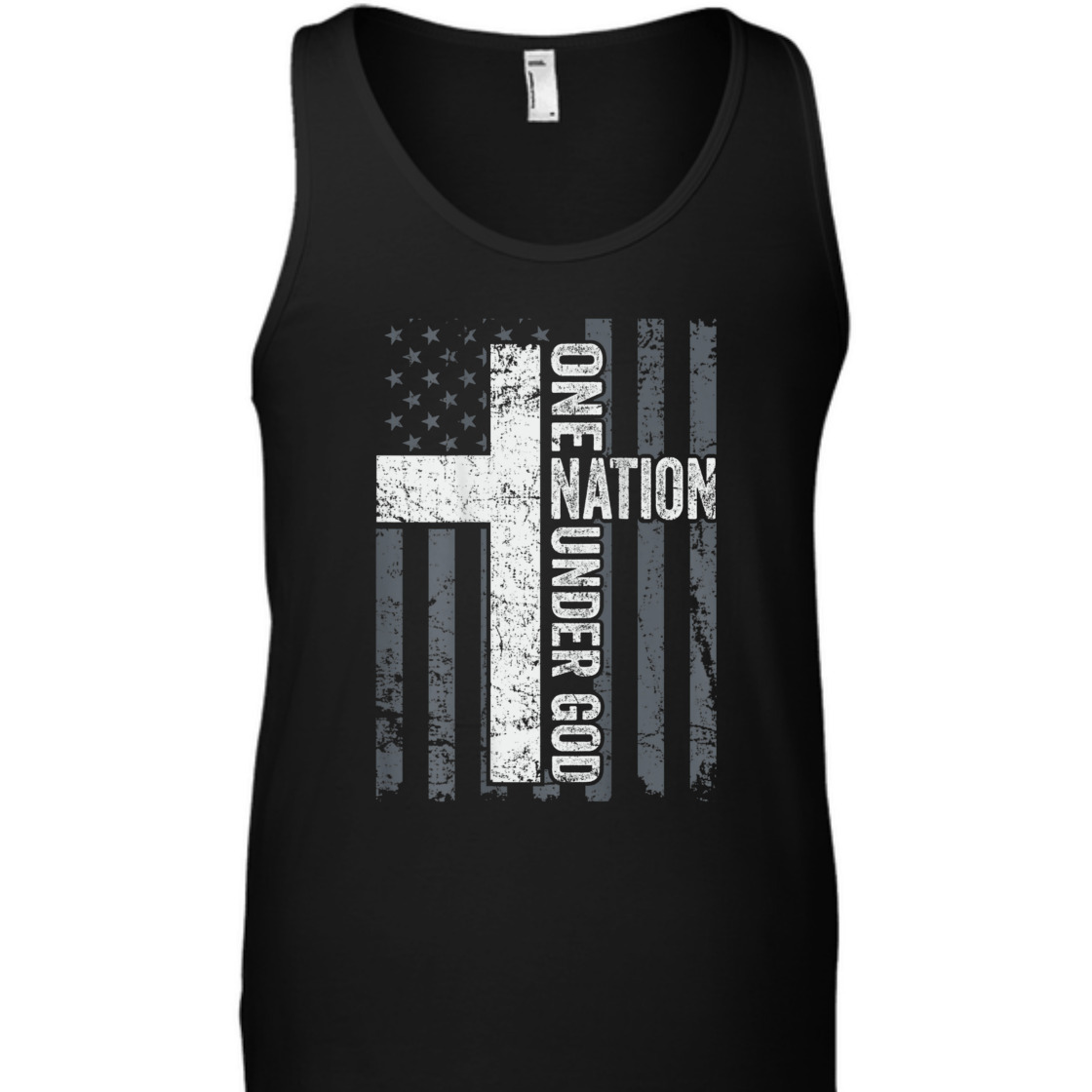 One Nation Under God 4th Of July Independence Day T-Shirt Cross With American USA Flag One Nation Under God 4th Of July Independence Day T-Shirt Cross With American USA Flag