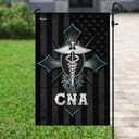 CNA & Christian Cross Religious Faith Garden Flag CNA & Christian Cross Religious Faith Garden Flag