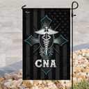 CNA & Christian Cross Religious Faith Garden Flag CNA & Christian Cross Religious Faith Garden Flag