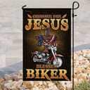 Cruising For Jesus Blessed Biker Christian Garden Flag Cruising For Jesus Blessed Biker Christian Garden Flag