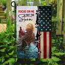 Focus On Me Not The Storm Jesus Hand Christian Garden Flag Focus On Me Not The Storm Jesus Hand Christian Garden Flag