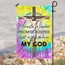 God Jesus Christian Way Maker Hippie Christian Garden Flag God Jesus Christian Way Maker Hippie Christian Garden Flag