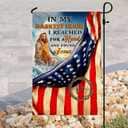 In My Darkest Hour I Found Jesus Christian Have Faith US Flag Garden Flag