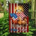 Horses Christian Cross American Christian Garden Flag Horses Christian Cross American Christian Garden Flag