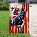 Christian Cross God Bless America Christian Religious Garden Flag