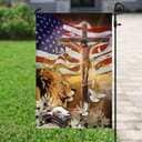 Jesus Is The Resurrection And The Life Lion And Lamb Christian Religious Garden Flag