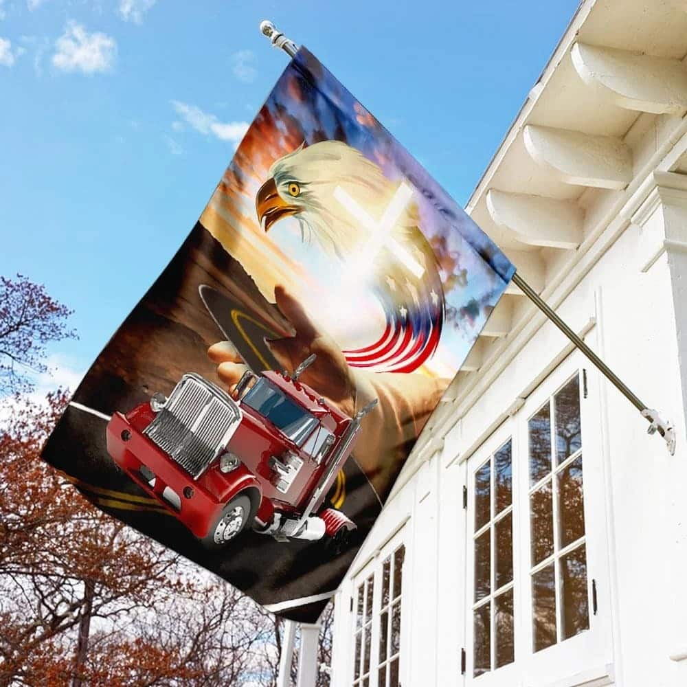 Jesus Take The Wheel Christian Religious Garden Flag