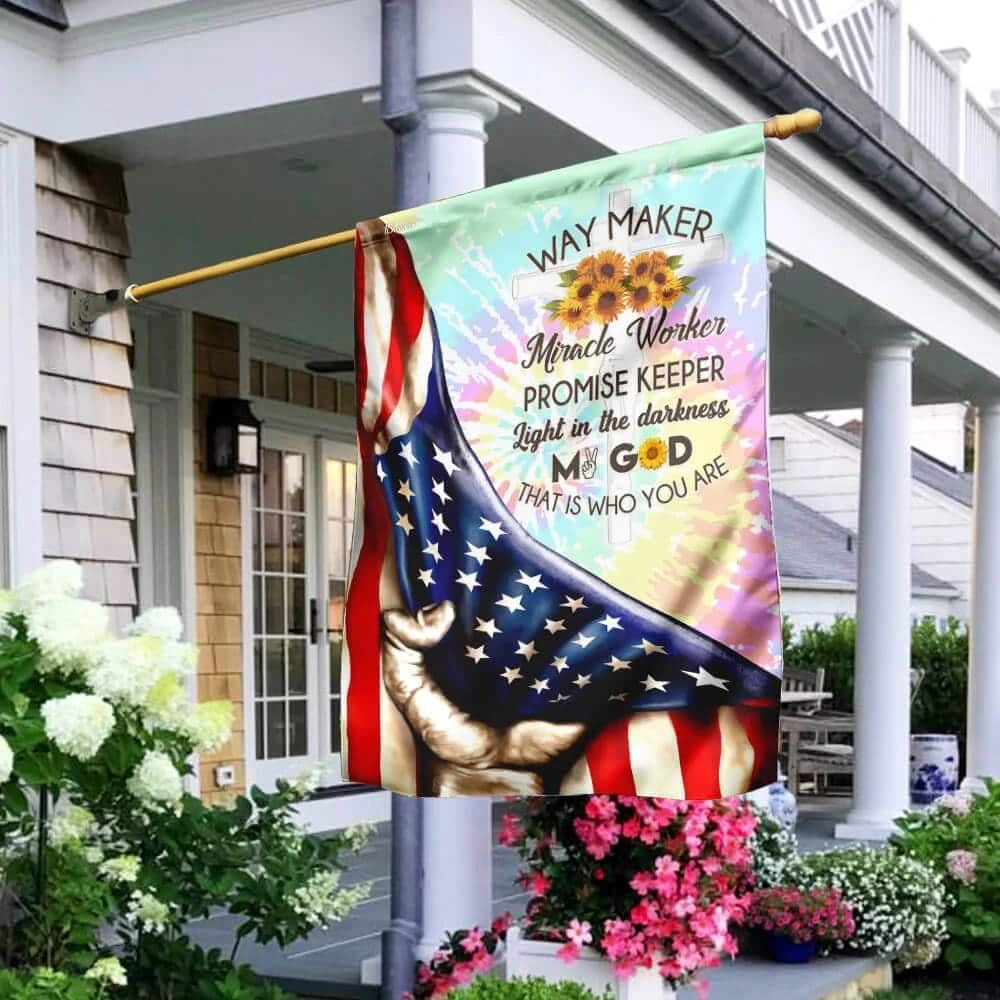 Peace Jesus America Christian Religious Garden Flag Peace Jesus America Christian Religious Garden Flag