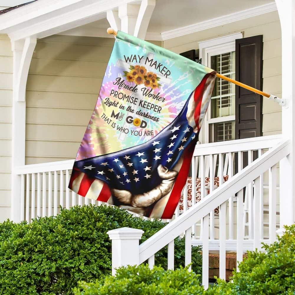 Peace Jesus America Christian Religious Garden Flag Peace Jesus America Christian Religious Garden Flag