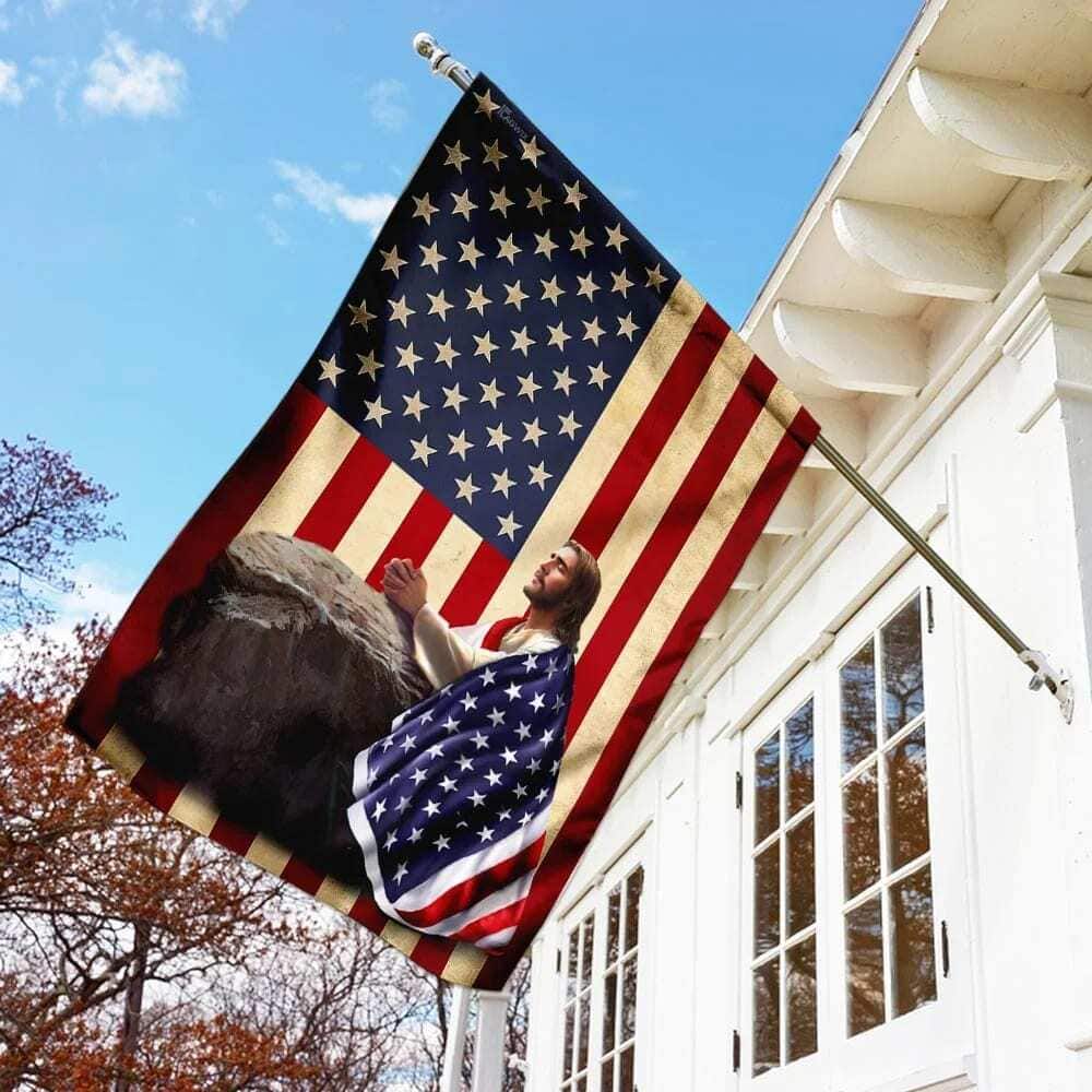 Patriotic Christian American Christian Religious Garden Flag Patriotic Christian American Christian Religious Garden Flag