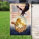One Nation Under God American Eagle Jesus Christian Religious Garden Flag One Nation Under God American Eagle Jesus Christian Religious Garden Flag