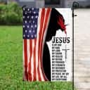 Jesus Is My God Christian Religious US Flag Garden Flag