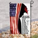 Jesus Is My God Christian Religious US Flag Garden Flag Jesus Is My God Christian Religious US Flag Garden Flag