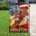 Jesus Cross One Nation Under God Eagle Christian Religious Garden Flag Jesus Cross One Nation Under God Eagle Christian Religious Garden Flag