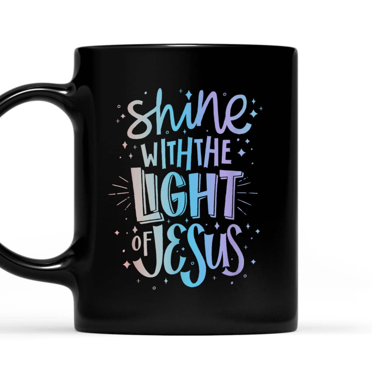 Shine With The Light Jesus Religious Faith T-Shirt Shine With The Light Jesus Religious Faith T-Shirt