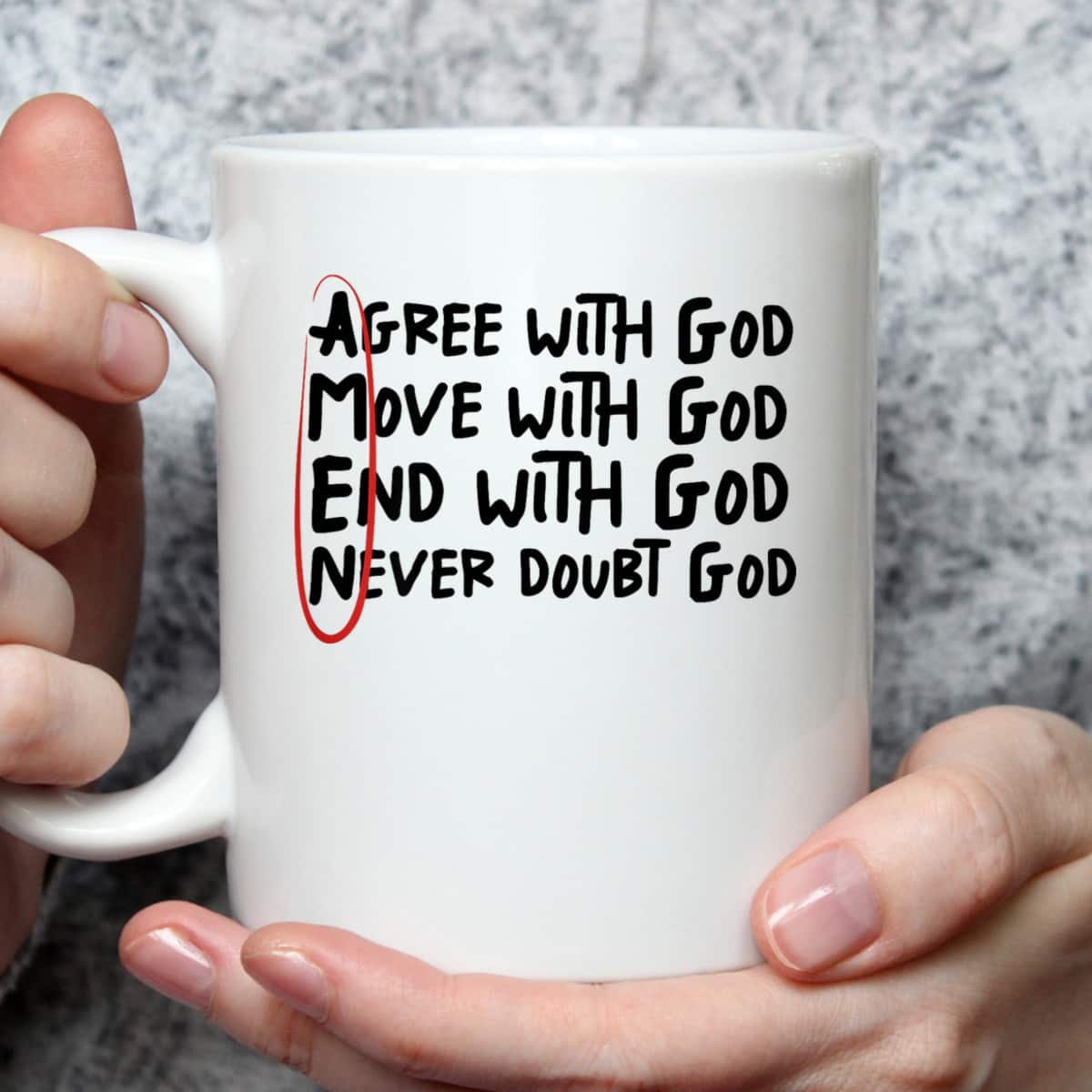 Agree With God Move With God End With God Never Doubt God T-Shirt Agree With God Move With God End With God Never Doubt God T-Shirt