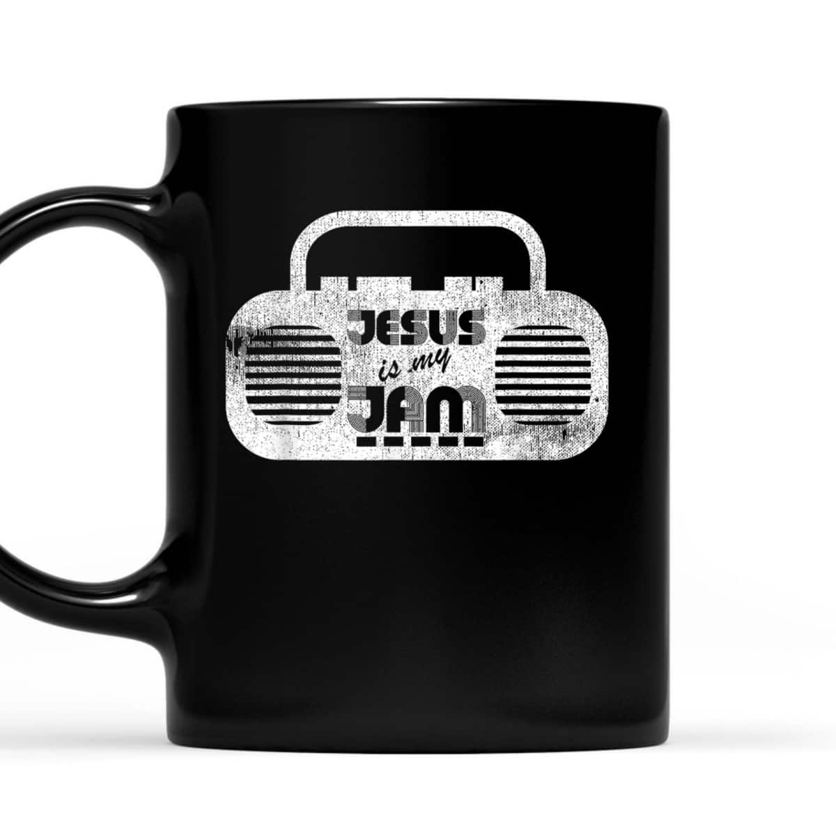 Jesus Is My Jam Cute Retro Boom Box Radio T-Shirt Jesus Is My Jam Cute Retro Boom Box Radio T-Shirt