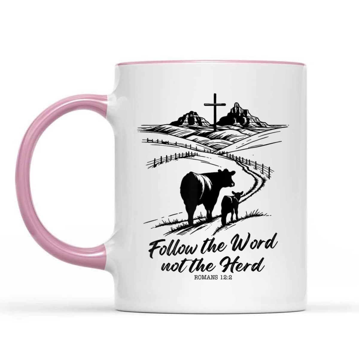 Follow The Word Not The Herd Christian Religious T-Shirt Follow The Word Not The Herd Christian Religious T-Shirt