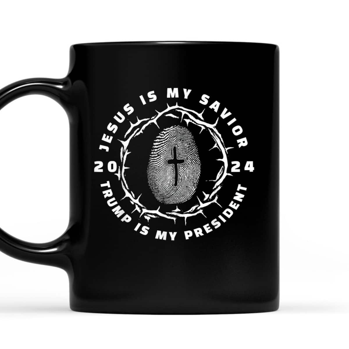 Jesus Is My Savior Trump Is My President 2024 T-Shirt Jesus Is My Savior Trump Is My President 2024 T-Shirt