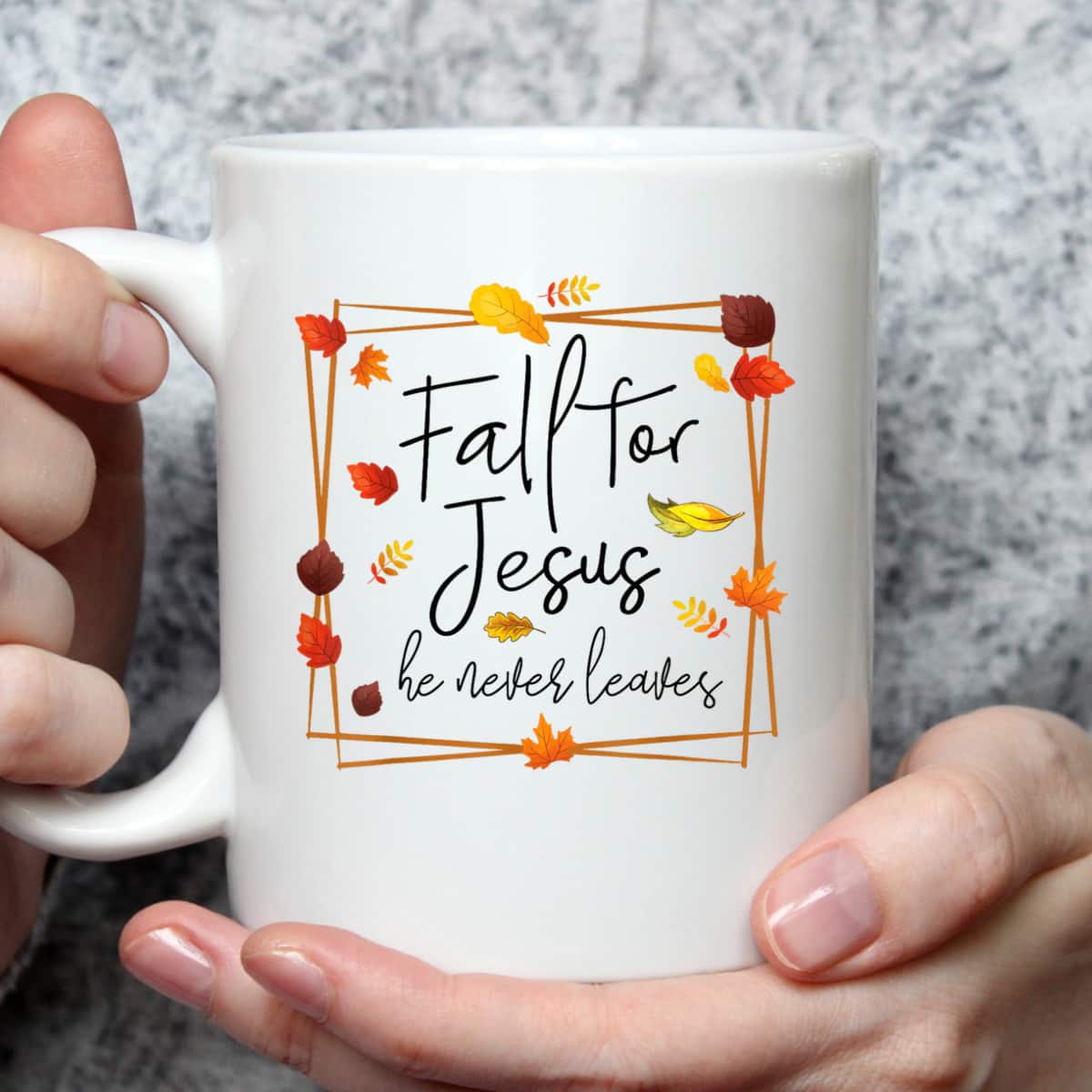 Fall For Jesus He Never Leaves Christian Prayers Fall Autumn T-Shirt Fall For Jesus He Never Leaves Christian Prayers Fall Autumn T-Shirt