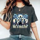 He Is Rizzin' Christian Band Jesus Has Rizzen Happy Funny T-Shirt He Is Rizzin' Christian Band Jesus Has Rizzen Happy Funny T-Shirt