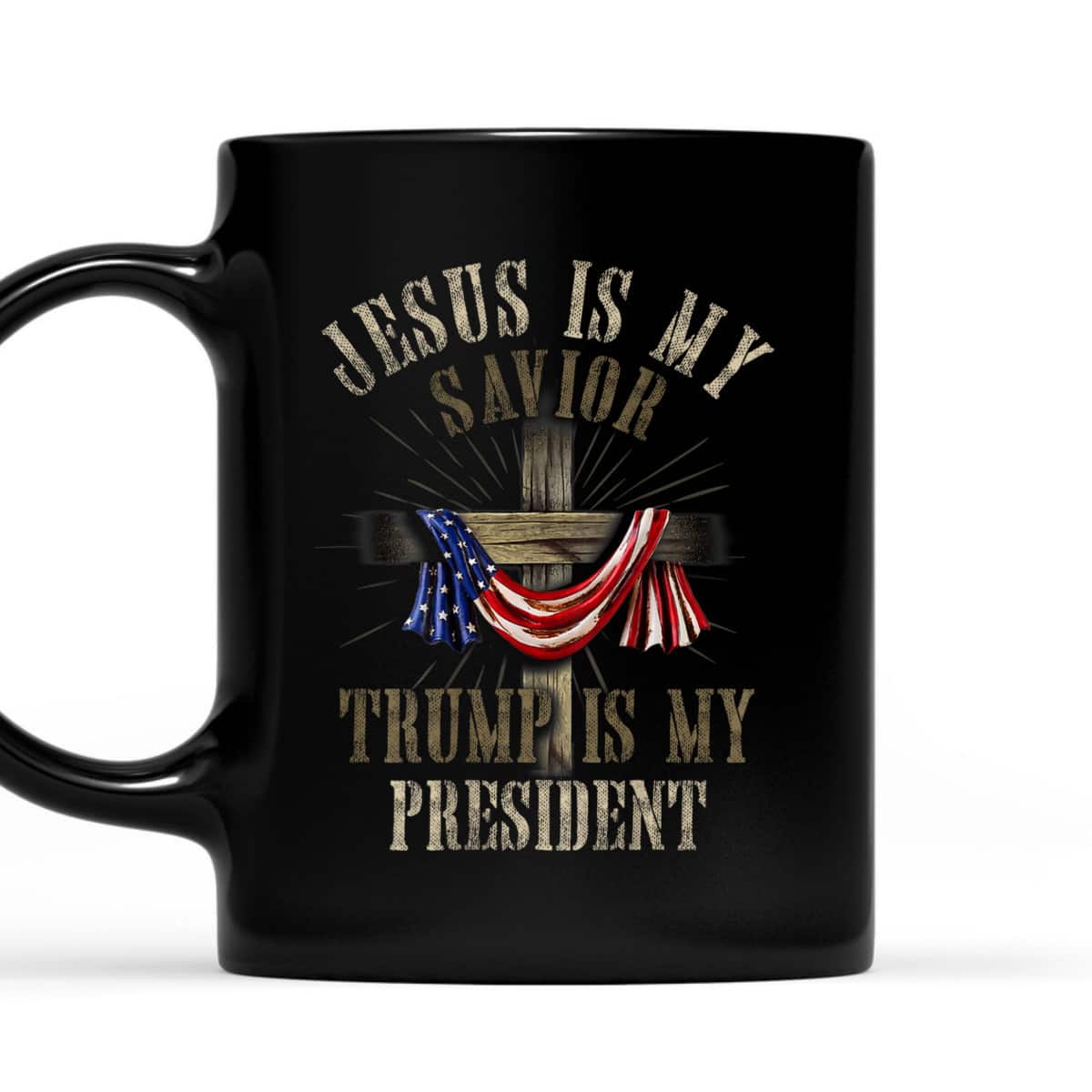 God Jesus Is My Savior Trump Is My President 2024 Christian T-Shirt God Jesus Is My Savior Trump Is My President 2024 Christian T-Shirt