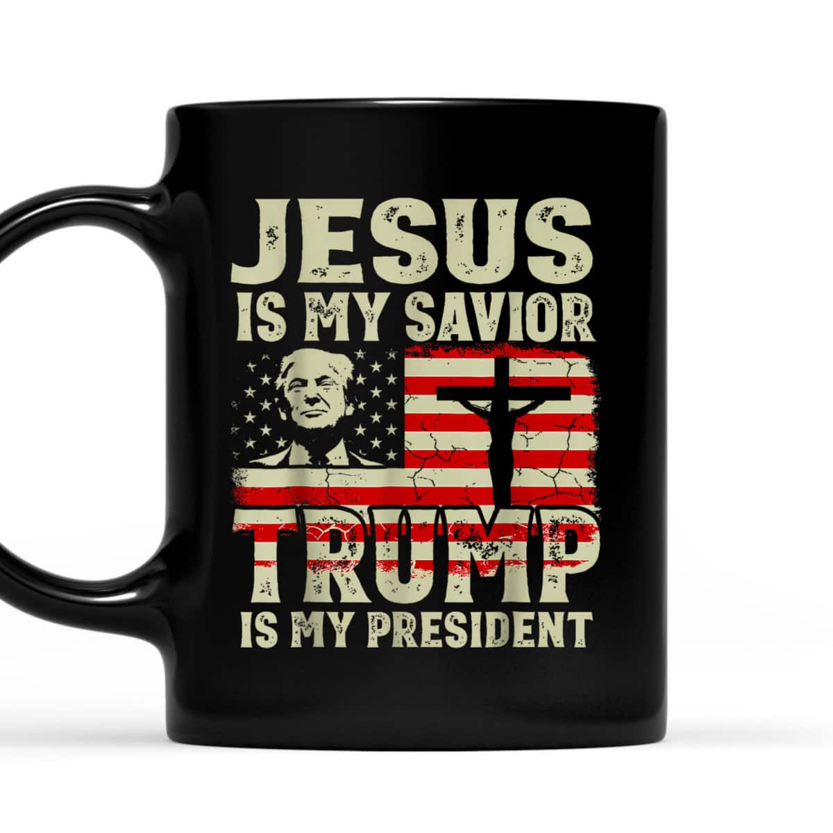 Jesus Is My Savior Trump Is My President American Flag 2024 T-Shirt Jesus Is My Savior Trump Is My President American Flag 2024 T-Shirt