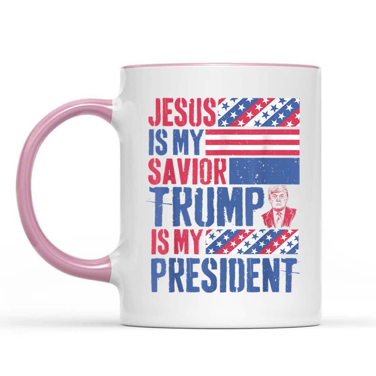 Jesus Is My Savior Trump Is My President Patriotic Christian T-Shirt Jesus Is My Savior Trump Is My President Patriotic Christian T-Shirt