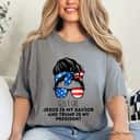 Gen X Girl Jesus Is My Savior And Trump Is My President T-Shirt
