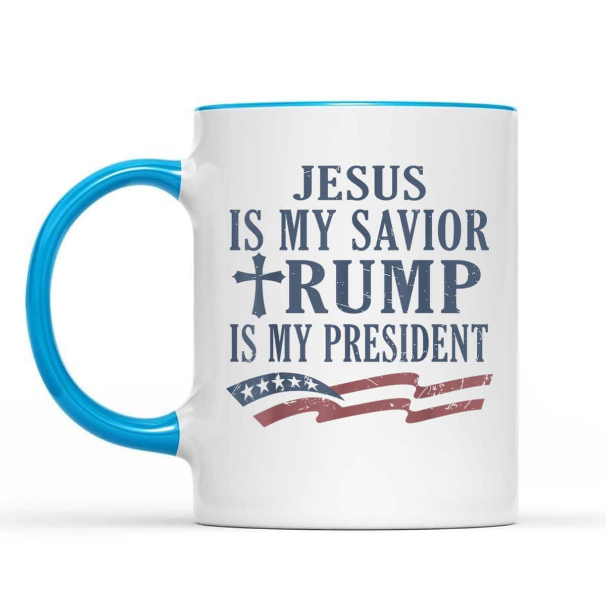 Trump Is My President American Flag Christian Cross T-Shirt Trump Is My President American Flag Christian Cross T-Shirt