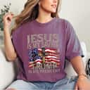 Jesus Is My Savior Trump Is My President 2024 American Flag T-Shirt Jesus Is My Savior Trump Is My President 2024 American Flag T-Shirt