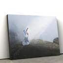 Jesus Christ Kneel Pray On Stone Jesus Christ Art Jesus Christian Canvas Wall Art Jesus Christ Kneel Pray On Stone Jesus Christ Art Jesus Christian Canvas Wall Art