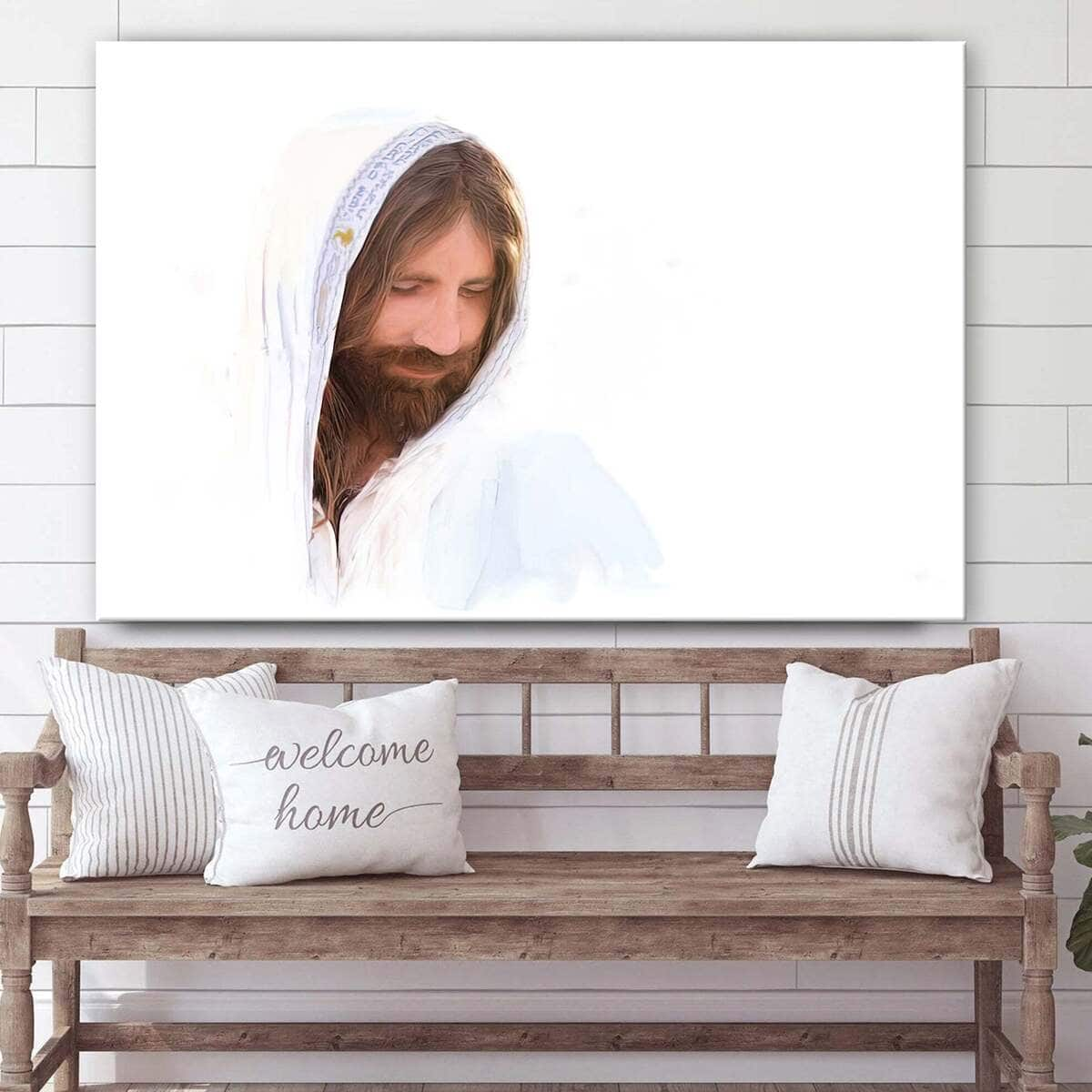 Jesus Portrait Christ Art Christian Religious Canvas Wall Art Gift