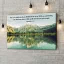Mountain Lake Proverbs 35-6 Trust In The Lord With All Your Heart Christian Canvas Wall Art Mountain Lake Proverbs 35-6 Trust In The Lord With All Your Heart Christian Canvas Wall Art