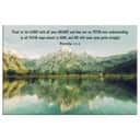Mountain Lake Proverbs 35-6 Trust In The Lord With All Your Heart Christian Canvas Wall Art Mountain Lake Proverbs 35-6 Trust In The Lord With All Your Heart Christian Canvas Wall Art