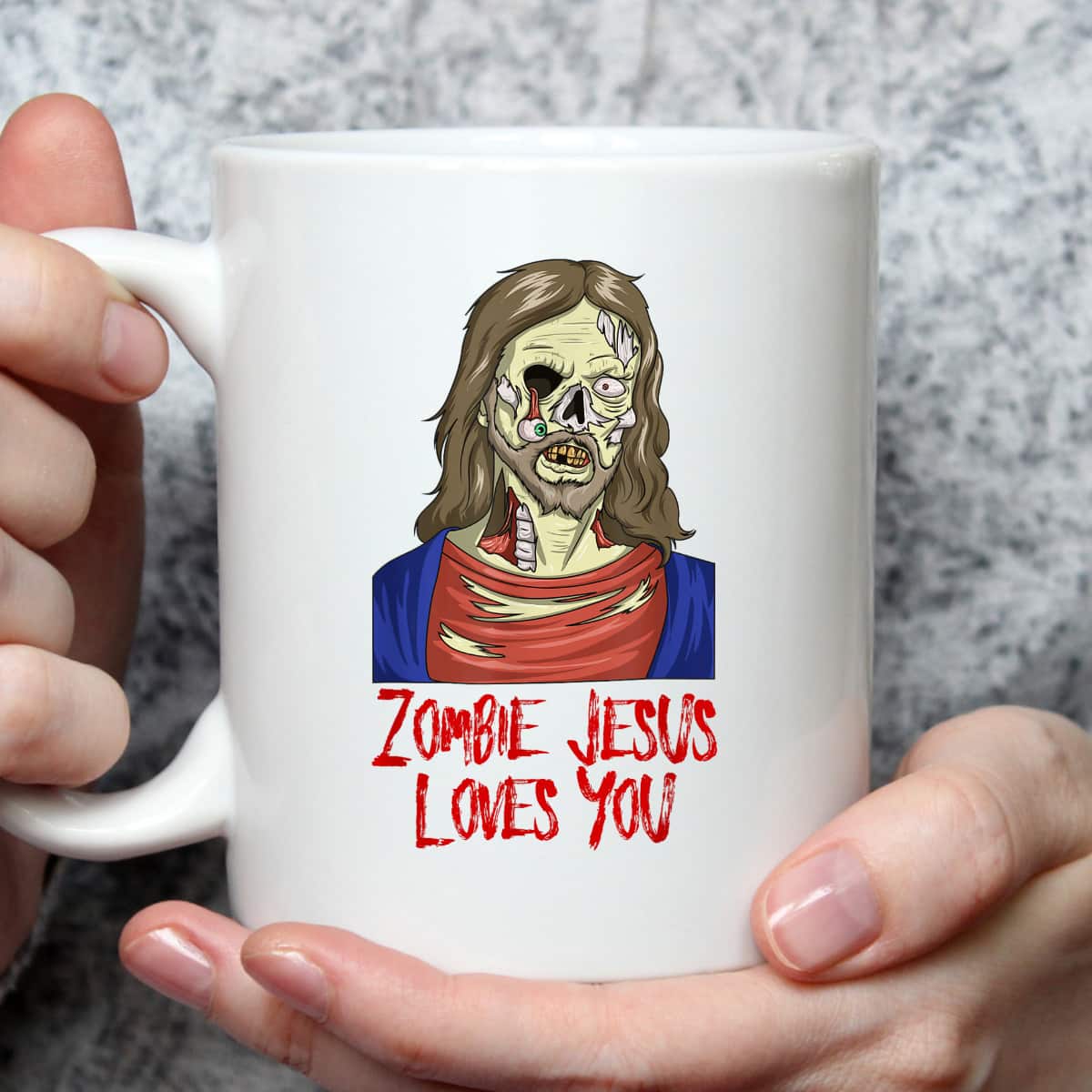 Zombie Jesus Loves You Christian Funny Halloween T-Shirt Zombie Jesus Loves You Christian Funny Halloween T-Shirt