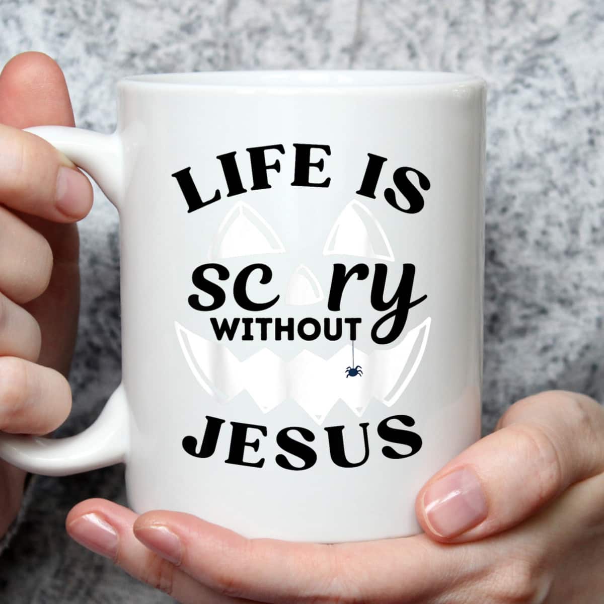 Life Is Scary Without Jesus Christ Halloween T-Shirt Life Is Scary Without Jesus Christ Halloween T-Shirt