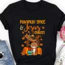 Pumpkin Spice And Jesus Christ Autumn Fall Season Halloween T-Shirt Pumpkin Spice And Jesus Christ Autumn Fall Season Halloween T-Shirt