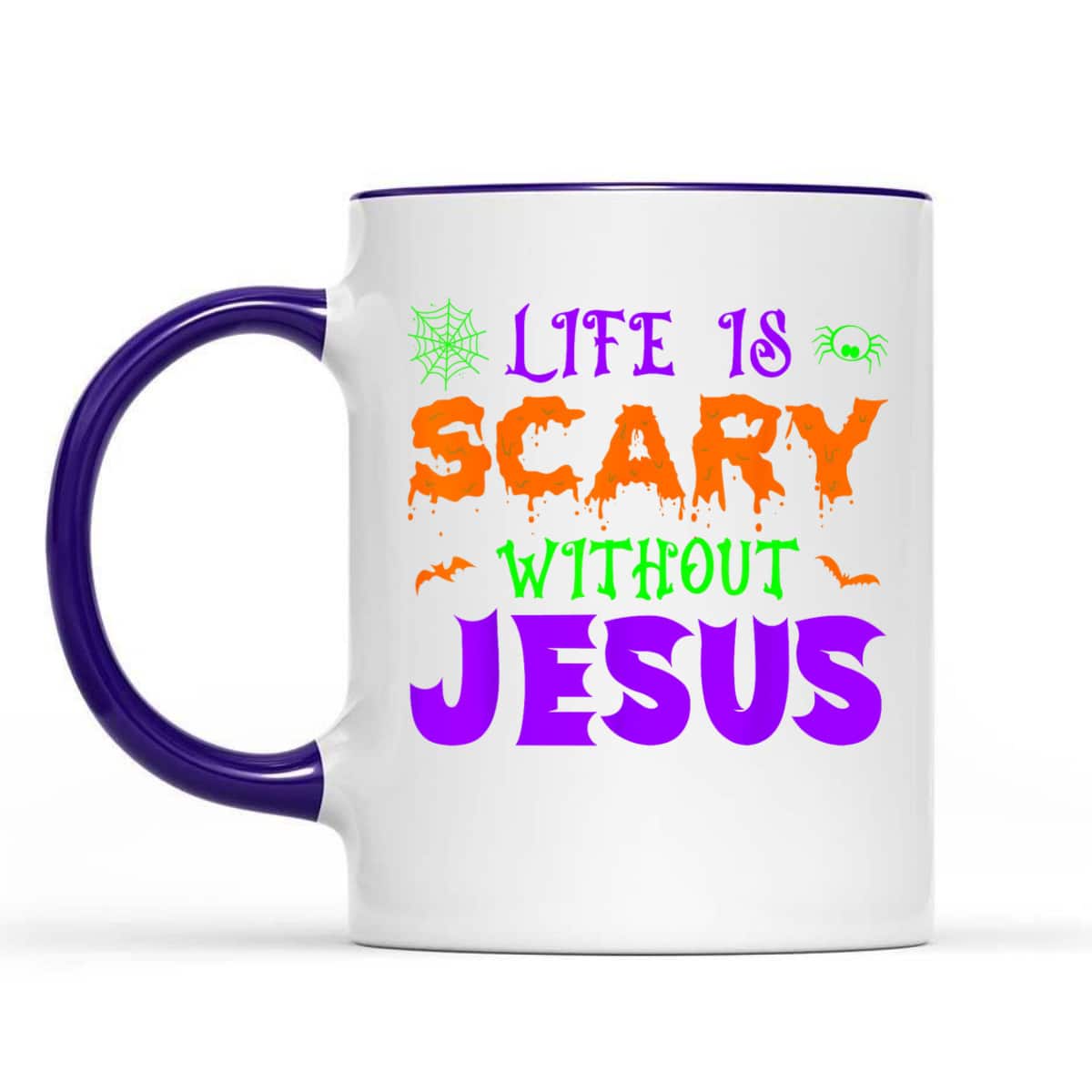 Life Is Scary Without Jesus Christian Halloween Religious T-Shirt Gift Life Is Scary Without Jesus Christian Halloween Religious T-Shirt Gift