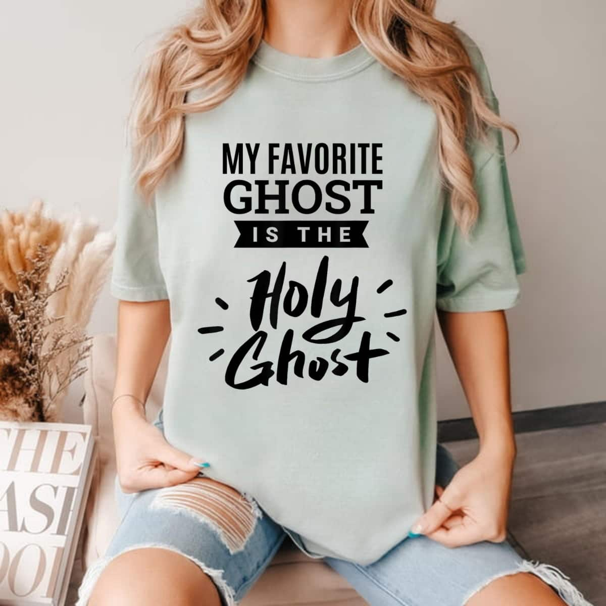 My Favorite Ghost Is The Holy Ghost Christian Halloween T-Shirt